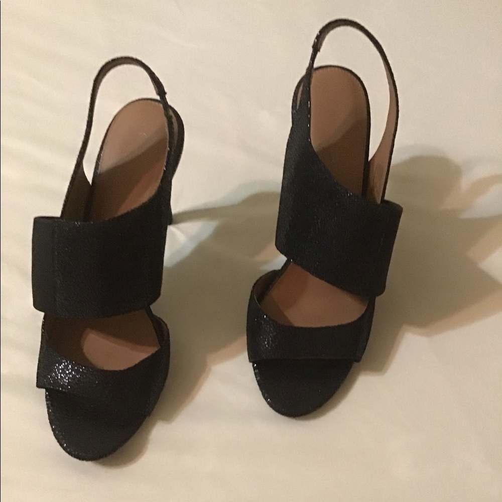 CK Asymmetrical Dress Pumps